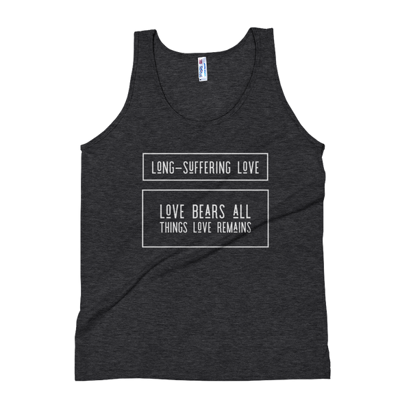 Long-Suffering Love Song Lyric Collection Women's Tank Top